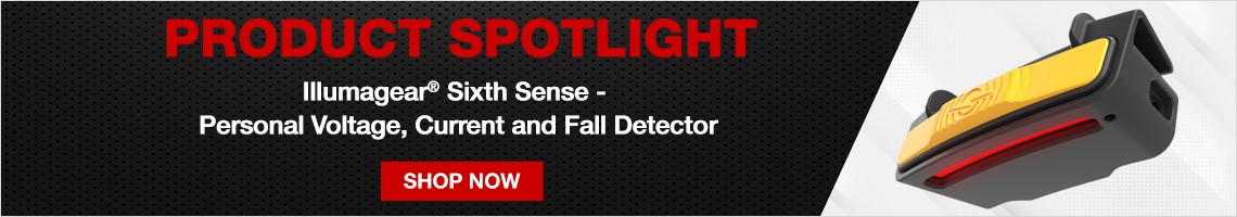 Product Spotlight. Illumagear® Sixth Sense - Personal Voltage, Current and Fall Detector. Click here to shop now!