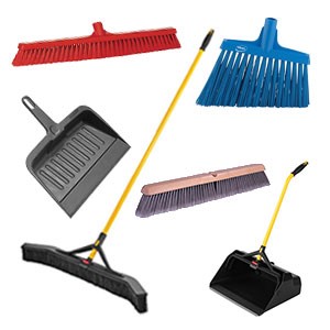 Brooms, Dustpans, & Handles