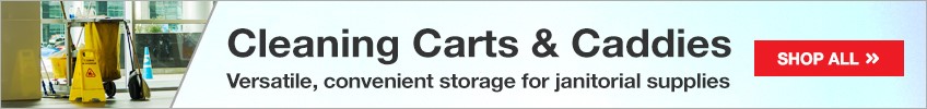 Cleaning Carts & Caddies - Versatile, convenient storage for janitorial supplies