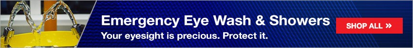 Emergency Eye Wash & Showers - Your eyesight is precious. Protect it.