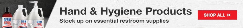 Hand & Hygiene Products - Stock up on essential restroom supplies