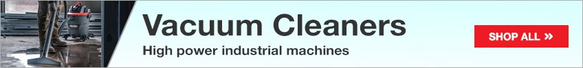 Vacuum Cleaners - High power industrial machines
