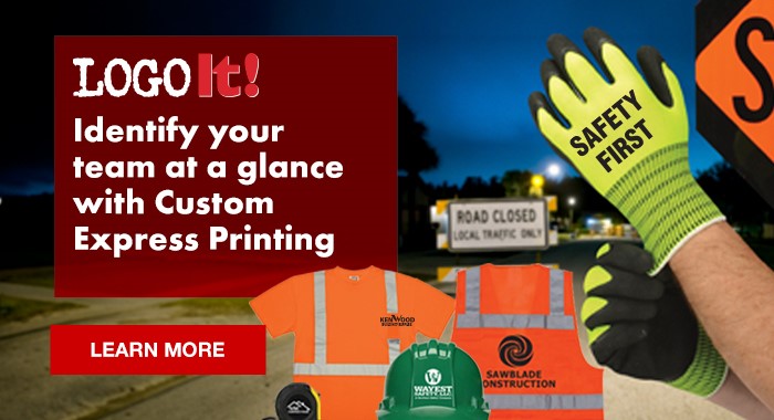It's Easy To Add Your Logo Or Safety Message To The Product You Use Every Day! 