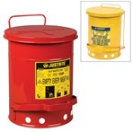 Shop Oily & Flammable Rag Waste Safety Cans