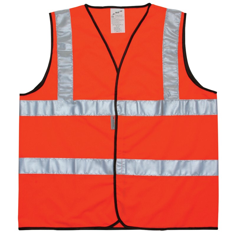 NS Ultrabrite Class 2 Breathable Mesh Reflective Hi-Vis Traffic Safety ...
