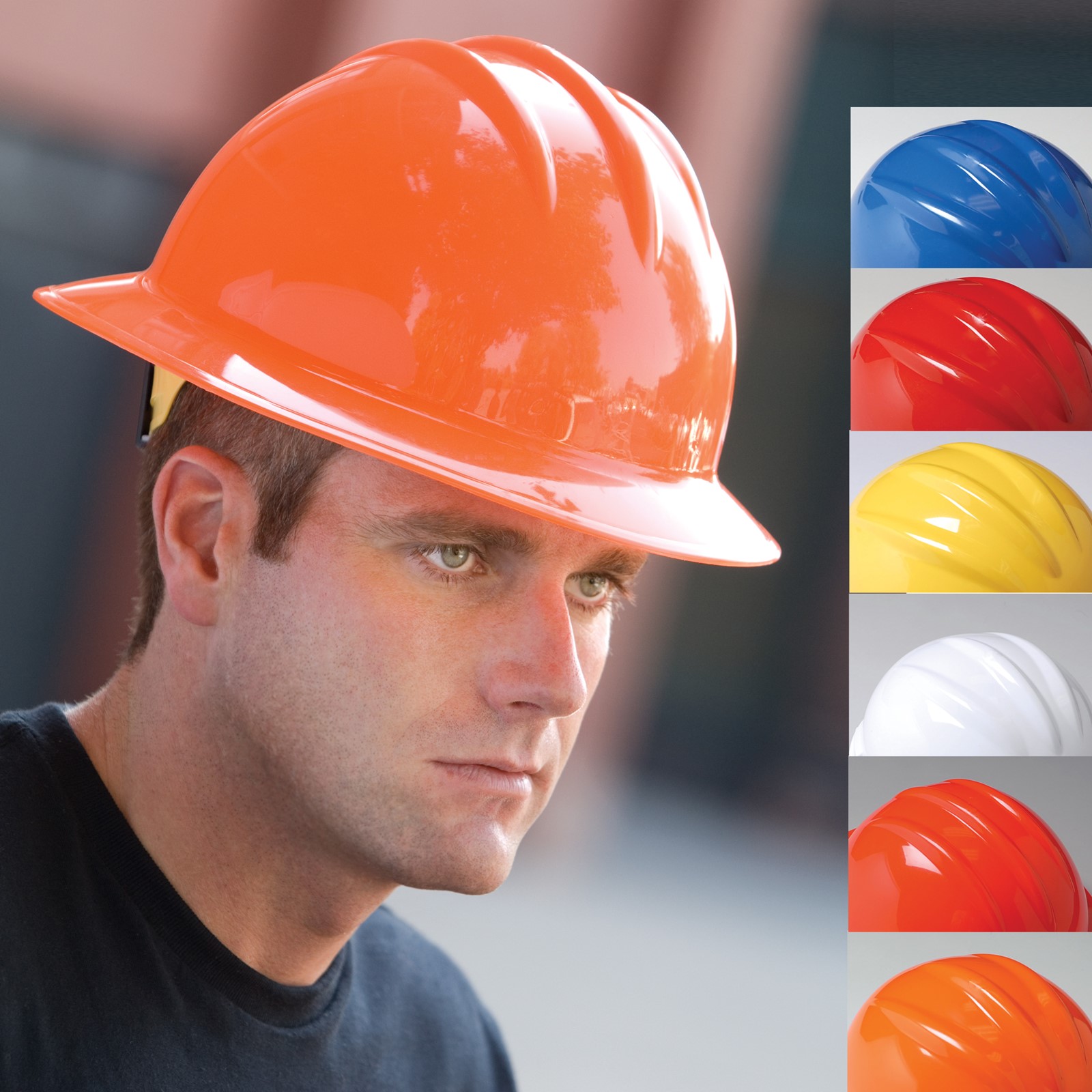 extra large full brim hard hats