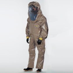 TETSUカバー　ARMOUR ソマビト　鉄カバー DuPont® Tychem® CPF 3 Level B Rear Entry Fully Encapsulated