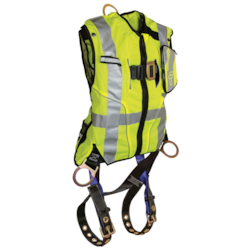 Radians SV6O Type R Class 2 Two-Tone Surveyor Safety Vest - Orange