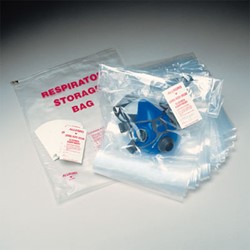  Disposable Respirator Storage Bags & Seals, 100/Pack