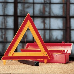 Highway Traffic Safety Warning Triangle Kit