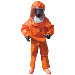 HAZMAT ハイブリッド15p Kappler® Zytron® 500 Level A Hazmat Front Entry Fully Encapsulated