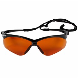  KleenGuard™ Nemesis* Safety Glasses Copper Blue shield Black Frame