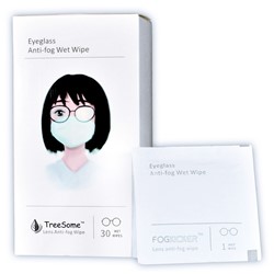  ANTI-FOG LENS CLEANING WIPES 30/BX