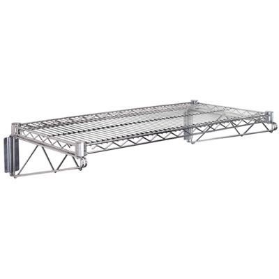 Quantum Storage Systems Cantilever Wall Mount Wire Shelf 18 W X 36 Cantilever Wall Mount Wire Shelf
