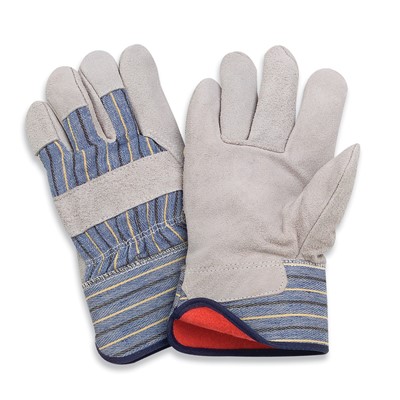 insulated leather palm work gloves