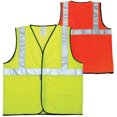 NSI Ultrabrite™ Workwear Class 2 Economy Reflective Hi-Vis Traffic Safety Vest