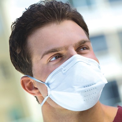 NSI Flat Fold Disposable Respirator Masks, 20/Box 23642 - Northern Co., Inc.
