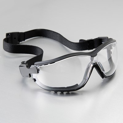 Pyramex V2G Safety Glasses/Goggle Foam Gasket Shade 5  Anti-Fog Lens 