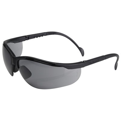 Pyramex Venture 2 Safety Glasses with Black Frame and Clear Lens 