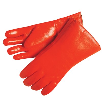 pvc coated work gloves