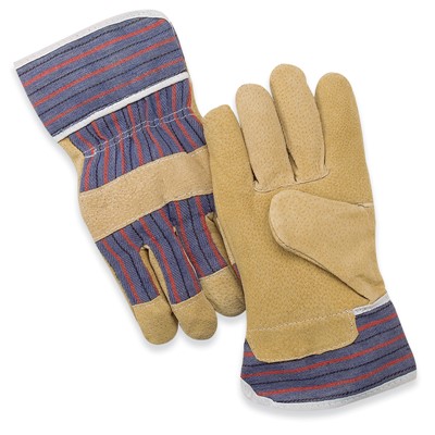 NS Hand Protection Economy Grade Pigskin Grain Leather Driver/'s Gloves Pair