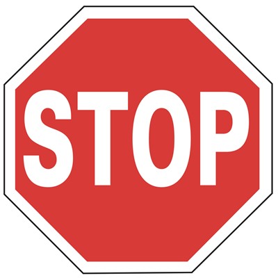 traffic control signs