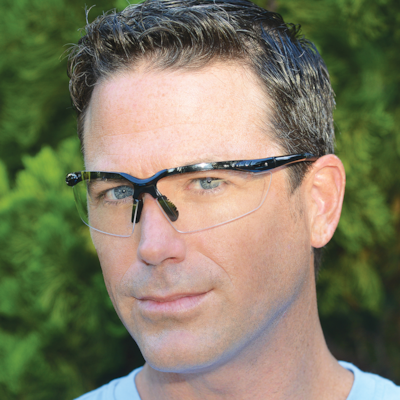 NSI N-Specs® Enforcer® Clear Lens Safety Glasses - 32345