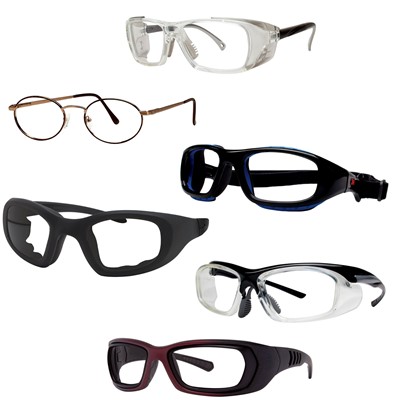 black stylish specs