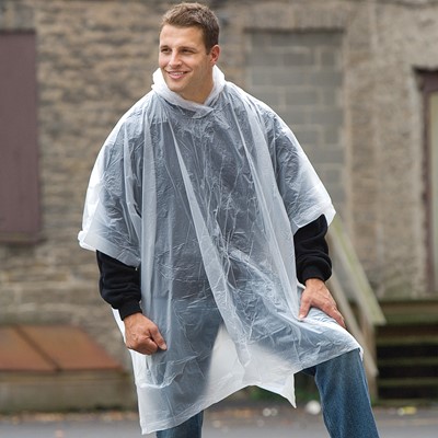 City Schooner Clear 0.10mm Rain Poncho 26053 - Northern Safety Co., Inc.