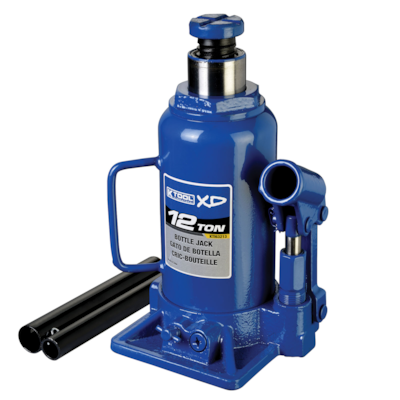 K Tool® 12 Ton Heavy-Duty Industrial Bottle Jack - 161726