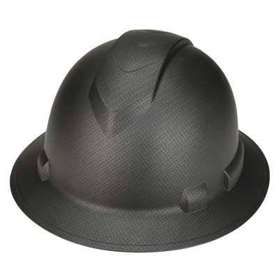 low profile full brim hard hat