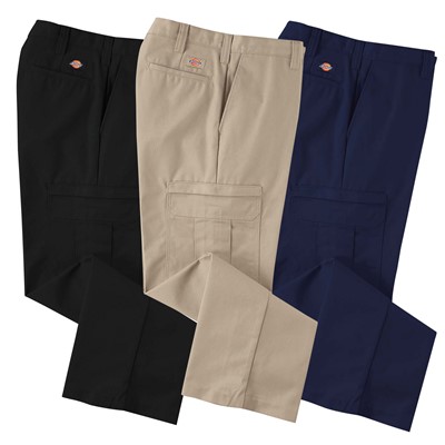Dickies® Men's Relaxed Fit 34" Inseam 7.5 oz. Industrial Cargo Work Pants - 101095 - Northern Safety Co., Inc.