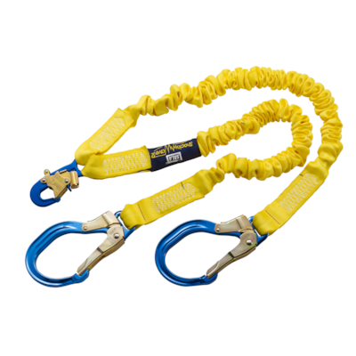 3M™ DBI SALA® 6' Double-Leg 100% Tie-Off With Elastic Web And Snap