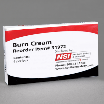 a1 PLUS REPAIR CREAMとUV PROTECT セット パック NSI 1/8 oz. Burn Cream Packets First Aid Kit Refill, 6/Box - 31972