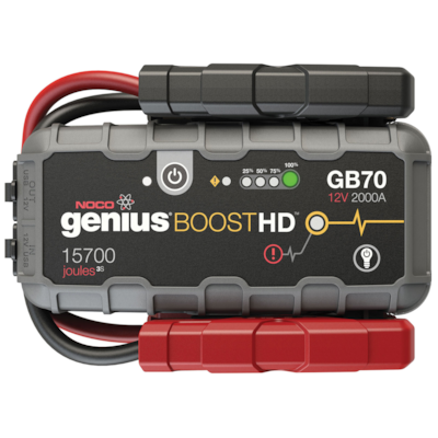 NOCO® Genius® Boost HD Lithium 12V 2000 AMP Battery Jump Starter