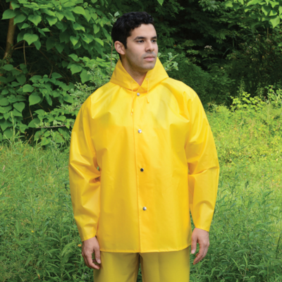 NSI TPU Coated Rain Jacket & Hood - 319271 - Northern Safety Co., Inc.