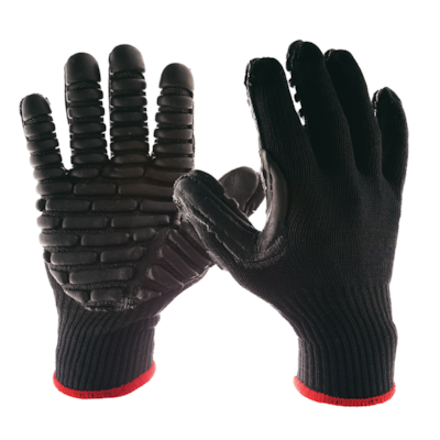 Impacto BlackMaxx Vibration Reducing Full Finger Gloves - 12491 - Northern  Safety Co., Inc.