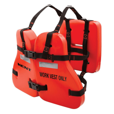 Kent Vinyl Dipped Commercial Flotation Work Vest - 94256