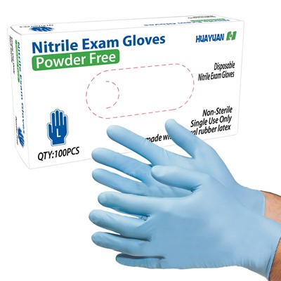 800 Blue Nitrile Disposable Medical Exam Gloves Powder Size Small 4 Mil for sale online