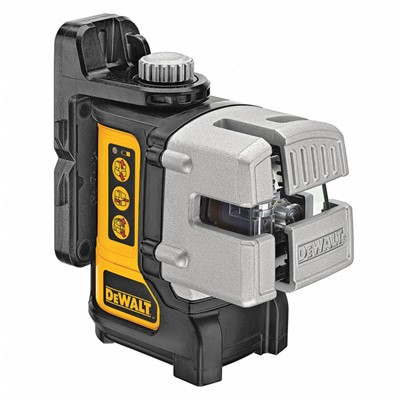 DeWALT® Electronic Self-Leveling Cross Laser, 50' without Detector, 165' with Detector, 3 Beams, Plastic - 227348 - Northern Safety Inc.
