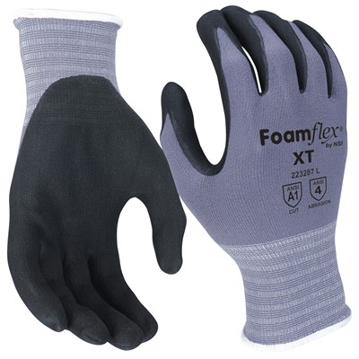 NSI Foamflex® XT Nitrile Microfoam Palm Coated Nylon & Spandex