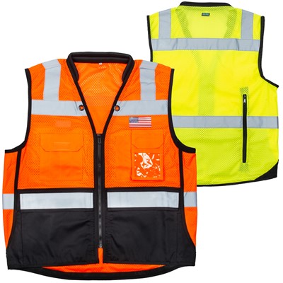 MORR™ Gear ANSI Class 1 Type O Heavy Duty Surveyor Vest - 371327