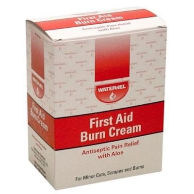 Water-Jel 0.9 gm First Aid Burn Cream & Aloe Vera, 144/Box - 406666 -  Northern Safety Co., Inc.