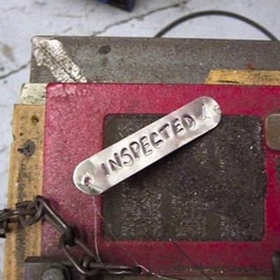 Soft Foil Aluminum Tags - Blank