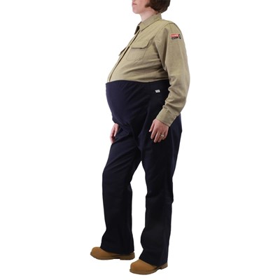 National Safety Apparel Womens UltraSoft FR Maternity Work Pants  12  calcm2  379292  Northern Safety Co Inc