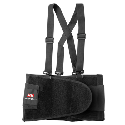 NSI Activflex Economical Elastic Lifting Back Support - 23925