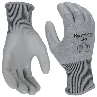 NSI KutShieldz® 3G ANSI Cut A3 Polyurethane Coated Gloves - 365651