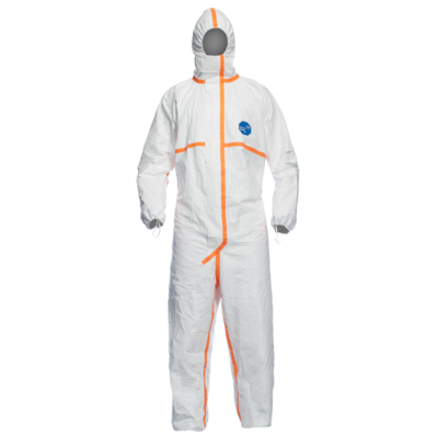 DuPont® Tyvek® 800 J Type 3® Hood, Elastic Wrists & Ankles Limited
