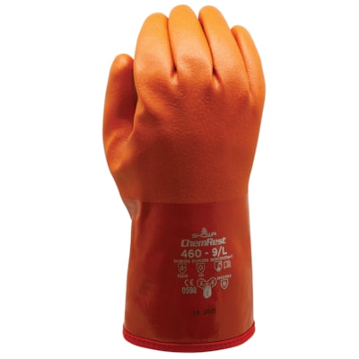 SHOWA® ATLAS® 460 Rough PVC Coated Chemical Resistant Cold