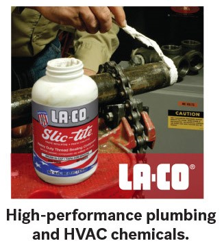 La-Co® High-performance plumbing and HVAC chemicals